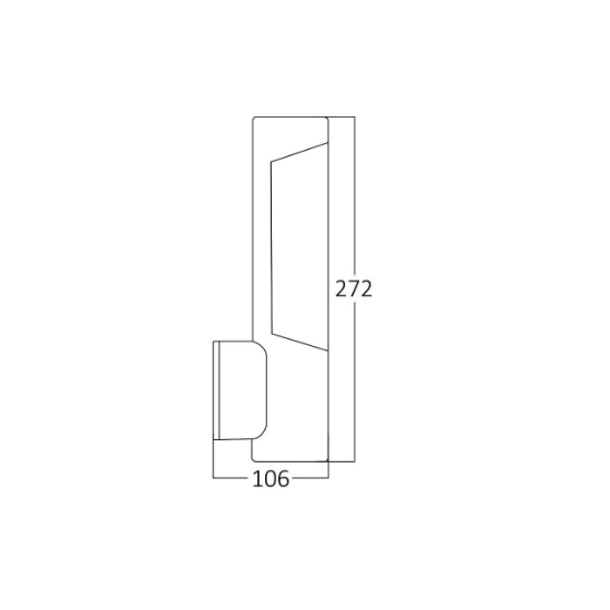 Imagine PLAFONIERA LED 7W 600LM 3000K IP54 TARUS-WLA,PLUS