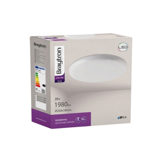 Imagine PLAFONIERA LED 20W 6500K IP44 JADE RND, BR PLUS