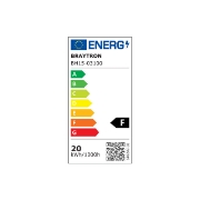 Imagine PLAFONIERA LED 20W 3000K IP44 JADE SQR, BR PLUS