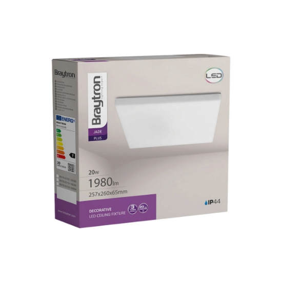 Imagine PLAFONIERA LED 20W 4000K IP44 JADE SQR, PLUS