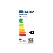 Imagine PLAFONIERA LED 20W 6500K IP44 JADE SQR, BR PLUS