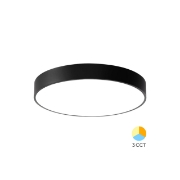 Imagine PLAFONIERA LED 36W 3000/4000/6500K NEGR BLADE RND