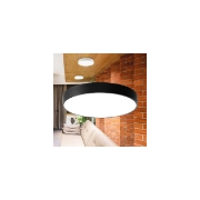 Imagine PLAFONIERA LED 36W 3000/4000/6500K NEGR BLADE RND