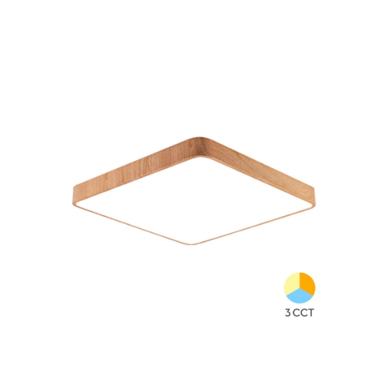 Imagine PLAFONIERA LED 36W 3000/4000/6500K LEMN BLADE SQR