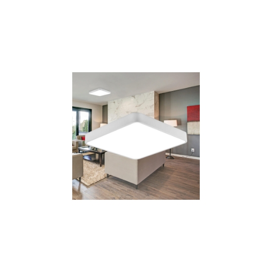 Imagine PLAFONIERA LED 45W 3000/4000/6500K ALB BLADE SQR