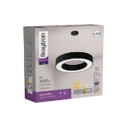 Imagine PLAF. LED SUSP 36W 3000/4000/6500K NEGRU BLADE RND