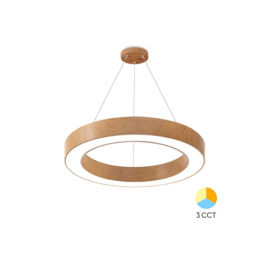 Imagine PLAF. LED SUSP 45W 3000/4000/6500K LEMN BLADE RND