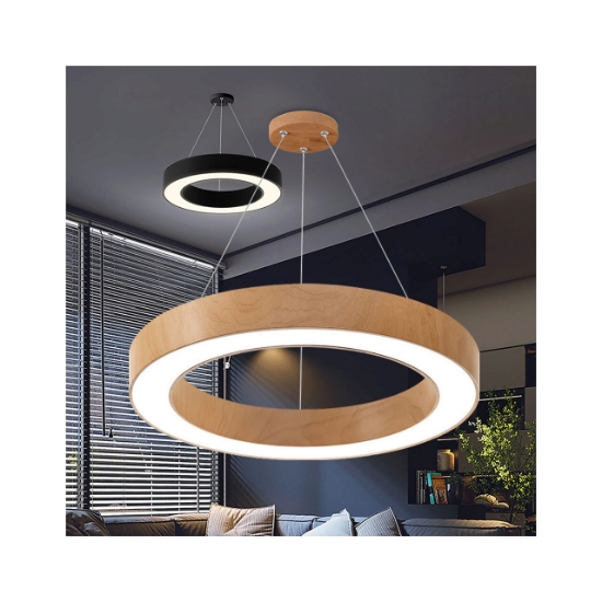 Imagine PLAF. LED SUSP 45W 3000/4000/6500K LEMN BLADE RND