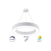 Imagine PLAF. LED SUSP 45W TELECOMANDA ALB BLADE RND