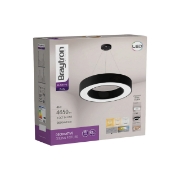 Imagine PLAF. LED SUSP 45W TELECOMANDA NEGRU BLADE RND