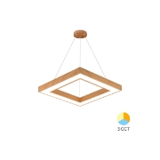 Imagine PLAF. LED SUSP 36W 3in1 LEMN BLADE SQR