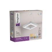 Imagine PLAF. LED SUSP 36W 3in1 LEMN BLADE SQR