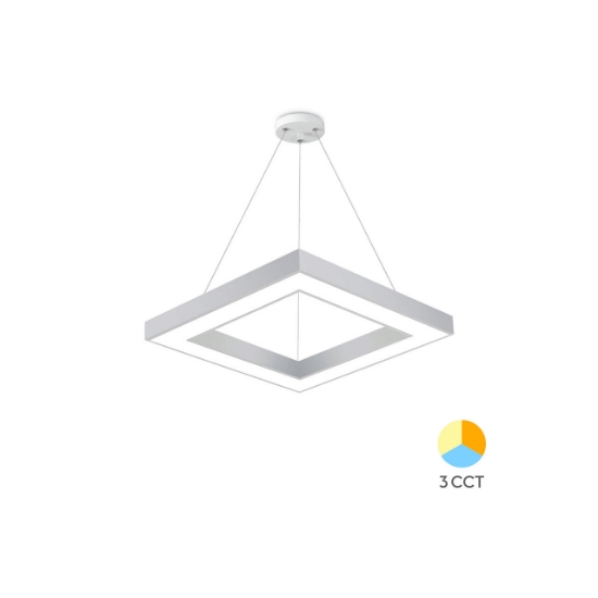 Imagine PLAF. LED SUSP 45W 3in1 ALB BLADE SQR