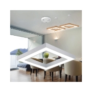 Imagine PLAF. LED SUSP 45W 3in1 ALB BLADE SQR