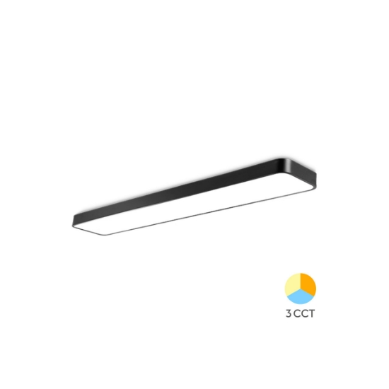 Imagine PLAFONIERA LED SUSPENDATA 45W 3in1 NEGRU BLADE RCT