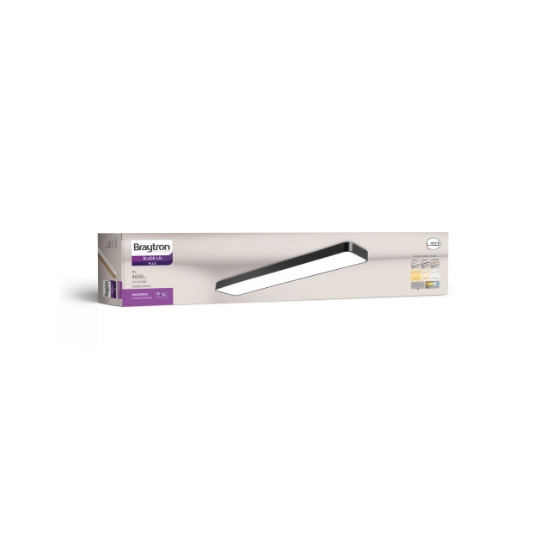 Imagine PLAFONIERA LED SUSPENDATA 45W 3in1 NEGRU BLADE RCT