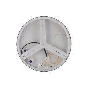 Imagine PLAFONIERA LED 36W 3IN1 IP20 SLS-SR-RND BELLA NEGRU