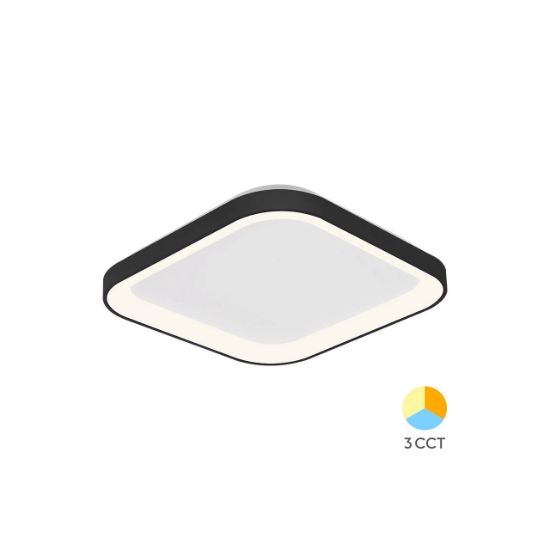 Imagine PLAFONIERA LED 36W 3IN1 IP20 SLS-SR-SQR BELLA NEGRU