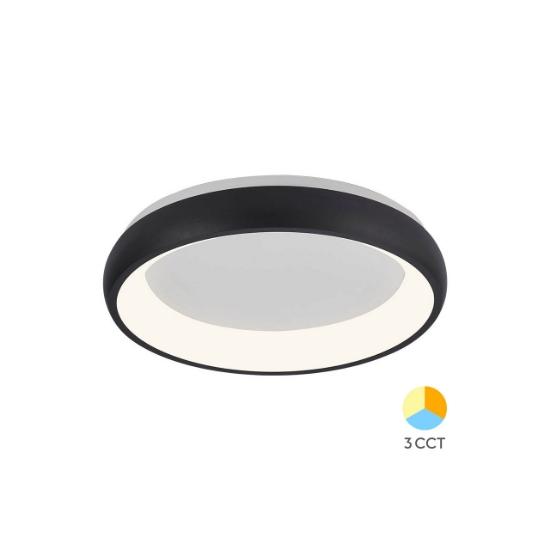 Imagine PLAFONIERA LED 36W 3IN1 IP20 MLS-SR-RND BELLA NEGRU