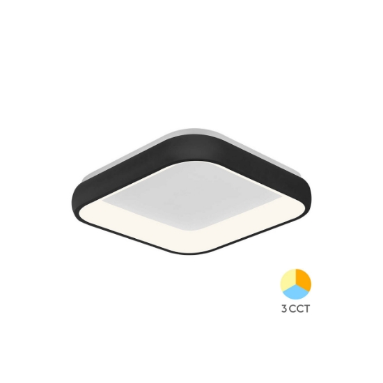 Imagine PLAFONIERA LED 36W 3IN1 IP20 MLS-SR-SQR BELLA NEGRU