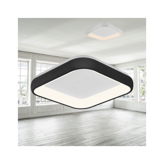 Imagine PLAFONIERA LED 36W 3IN1 IP20 MLS-SR-SQR BELLA NEGRU