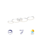 Imagine LUSTRA LED 60W NELA-SR1 RND telecomanda IP20 ALB