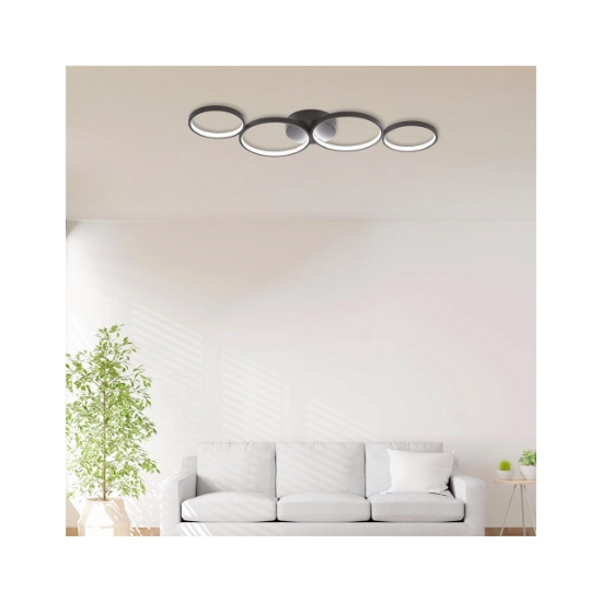 Imagine LUSTRA LED 60W NELA-SR1 RND telecomanda IP20 ALB