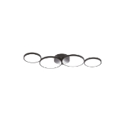 Imagine LUSTRA LED 60W NELA-SR1 RND telecomanda IP20 NEGRU