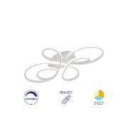 Imagine LUSTRA LED 65W NELA-SR2 RND-Telecomanda-DIM IP20 ALB