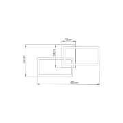 Imagine LUSTRA LED 40W NELA-SS1-RND telecomanda IP20 ALB