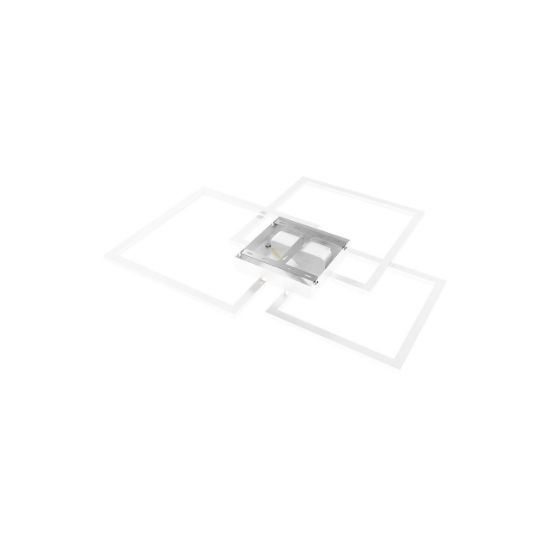 Imagine LUSTRA LED 80W CRYSTAL-3IN1-telecomanda-DIM-ALB