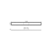 Imagine LUSTRA LED 40W CRYSTAL-3IN1-telecomanda-DIM-ALB