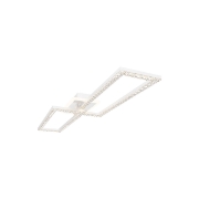 Imagine LUSTRA LED 55W CRYSTAL-3IN1-telecomanda-DIM-ALB