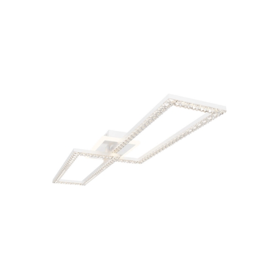 Imagine LUSTRA LED 55W CRYSTAL-3IN1-telecomanda-DIM-ALB