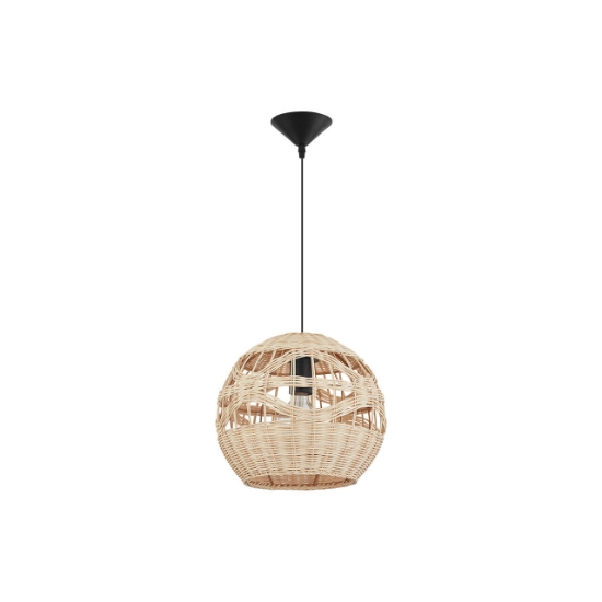 Imagine PENDUL D003R-1H-1xE27 SEMI SFERA MIC RATAN