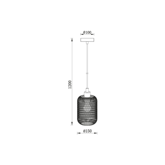 Imagine PENDUL W001R-1H-1xE27-WDN
