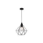 Imagine PENDUL W003R-1H-1xE27-METAL-OCT-NEGRU