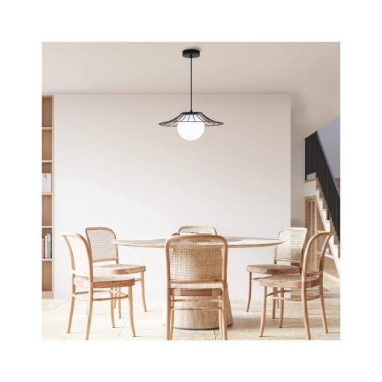 Imagine PENDUL W004R-1H-1xE27 NEGRU