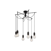 Imagine PENDUL G004C-6H-6xE27 CU CABLU NEGRU