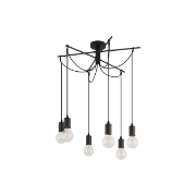 Imagine PENDUL G004C-6H-6xE27 CU CABLU NEGRU