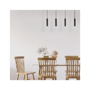 Imagine PENDUL G005S-4H-1xE27 NEGRU