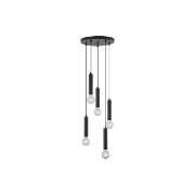 Imagine PENDUL G005R-5H-5xE27 NEGRU