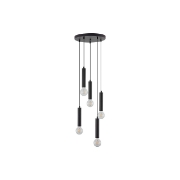 Imagine PENDUL G005R-5H-5xE27 NEGRU