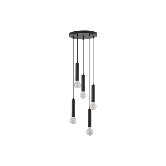 Imagine PENDUL G005R-5H-5xE27 NEGRU