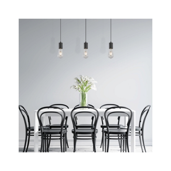 Imagine PENDUL G006S-3H-3xE27 NEGRU