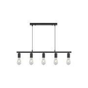 Imagine PENDUL G006S-5H-5xE27 NEGRU