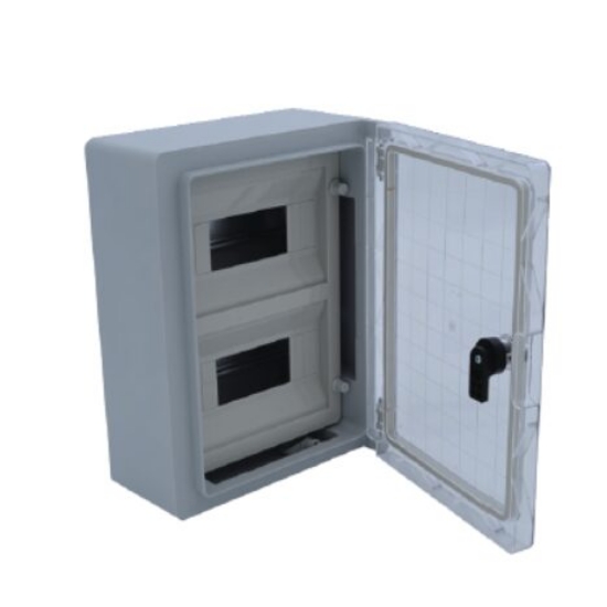Imagine PANOU ABS 25X33X13 USA TRANSPARENT 18 MOD IP65 CETINKAYA