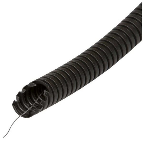 Imagine TUB FLEXIBIL CU SARMA 20MM 50M/SUL f:320N NEGRU