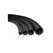 Imagine TUB FLEXIBIL CU SARMA 20MM 50M/SUL f:320N NEGRU