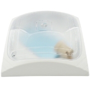 Imagine PLAFONIERA 1xE27 MAX60W ALB IP20 KARE 1